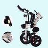 3UOOWWFA Tricycle Trike, Swivel Seat Children's Multifunctional Tricycle Titanium Empty Wheel, 1-6 Years Old Baby Outdoor Tricycle, 3 Colors, 52 x 39cm (Color: Blue) view 3