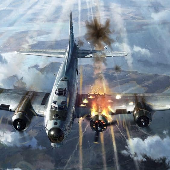 1000pcs Adults Kids Wooden Jigsaw Puzzle Fighter Plane Air Force World war Puzzle Challenging Educational Fun Family Games Toys Gifts for Home Decor Party Activities