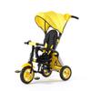 3UOOWWFA Tricycle Trike Kids Outdoor Yellow Tricycle, 1-6 Years Old Girls Boys 4 in 1 Push Handle Tricycle, Kids' Sunshade Trike view 1