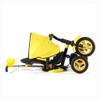 3UOOWWFA Tricycle Trike Kids Outdoor Yellow Tricycle, 1-6 Years Old Girls Boys 4 in 1 Push Handle Tricycle, Kids' Sunshade Trike view 2