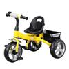 3UOOWWFA Tricycle Trike Kids Outdoor Tricycle, 1-6 Years Old Girls Boys 4 in 1 with Push Handle Tricycle, Kids' Sunshade Trike (Color: White) view 3