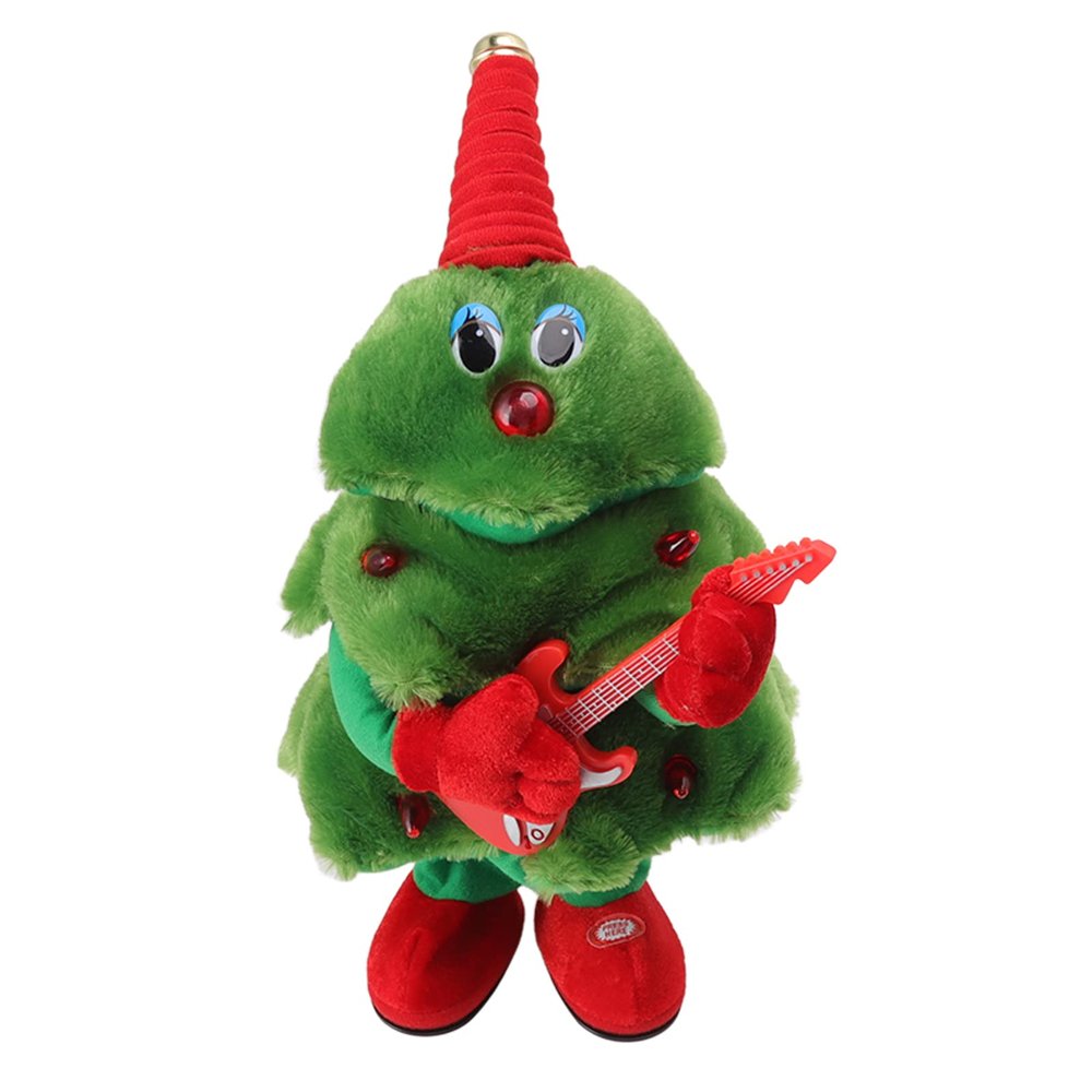 Electric Christmas Tree P Toy, Electric Christmas Tree P Toy 8 Songs Continuous Play Ing Swinging Singing Dancing e Electric P Toy for Kids Guitar Christmas Tree Electric