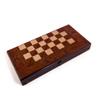 17" inch Handmade Classic Backgammon Sets for Adults Wood Art Solid Inlaid Wooden Backgammon Board Set | Solid Rosewood Xmas Gifts for Him, Dad, Anniversary view 2