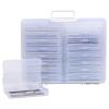Acrylic Storage Box Set Clear Photo Container Large Capacity Smooth Edge Burr Free Dustproof Transparent Photo Organizer Box view 1