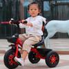 3UOOWWFA Tricycle Trike - Red Kids Tricycle for 2-6 Years Old, Kids with Cozy Mat, for Girls/Boys/Toddlers, Carbon Steel 3 Wheel Pedal view 3