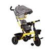 3UOOWWFA Tricycle Trike, Multifunctional 4-in-1 Tricycle Swivel Seat with Brake, 1-6 Years Old Baby Outdoor Tricycle, 2 Colors, 92x58x48cm (Color: Yellow) view 1