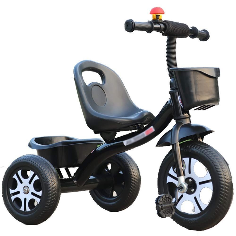 3UOOWWFA Tricycle Trike - Kids Tricycle for Ages 2-6, Kids for Girls/Boys/Toddlers, Carbon Steel 3 Wheel Toddler Bike