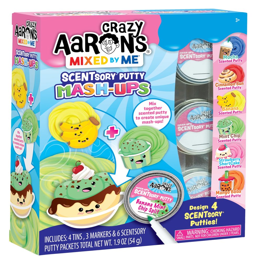 Crazy Aaron's Mixed by Me SCENTsory(tm) Putty Mash-Ups - Made in USA