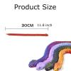 16 PCS 3D Printed Animals Snake 3D Printed Snake Fidget 11.8 InchToys Home Office Decor view 2