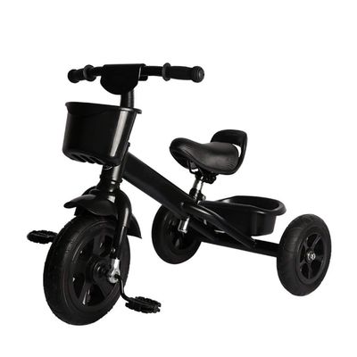 3UOOWWFA Tricycle Trike, 2-in-1 Multipurpose Tricycle for Kids with Adjustable Seat, Outdoor Tricycle for Babies Ages 2-5, 4 Colors, 60x48x76cm (Color: Black)