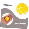 CIMAXIC 30pcs Small Balls Lightweight Party Favors Hollow Plastic Balls for Games Raffle Balls Easy Opening view 3