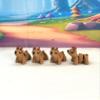 10pcs 3D Printed Christmas Reindeers, Articulated Mini Reindeers, Fidget Christmas Animal Reindeers, Fidget Mini Animal Toy - AR001-10X view 3