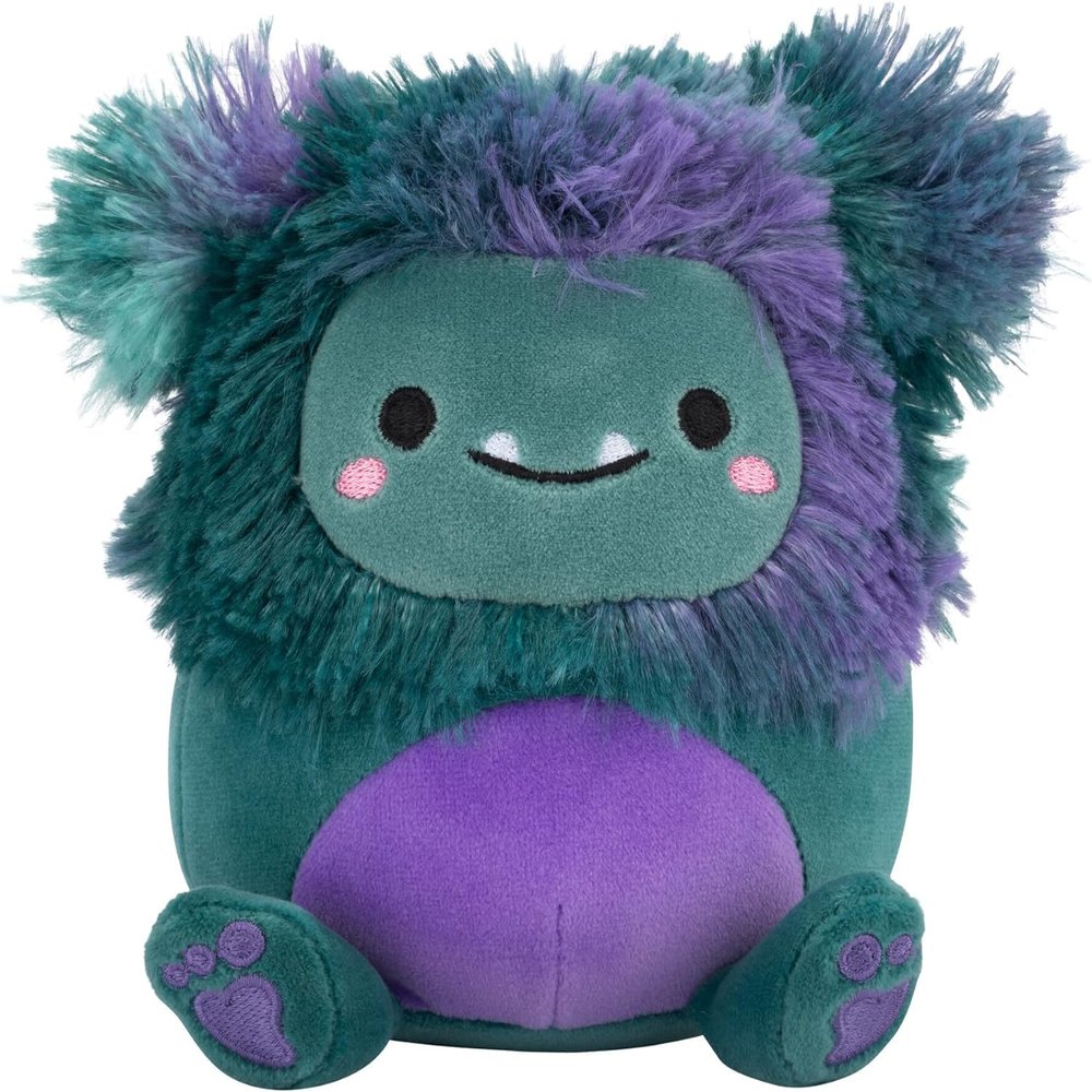 Squishmallows Original 8-Inch JT Dark Teal Bigfoot - Official Jazwares Fall Plush - Collectible Soft & Squishy Cider Stuffed Animal Toy - Add to Your Squad - Gift for Kids, Girls & Boys