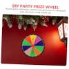 ADOCARN DIY Prize Wheel for Parties Compact Rotating Game Wheel for Events Fun Classroom Tool Smooth Spinning Design for Carnivals and Trade Shows view 4