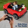 Best Choice Products Licensed Ford F-150 Lightning Truck Kids 24V 2-Seater Electric Ride On Car Toy w/ 132lb Weight Capacity, Parent Control - Red view 4