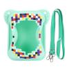 GOTOTOP Case Silicone Cover Case for BITZEE Interactive Toy Digital Pet, Travel Storage Bag, with Lanyard, Christmas, Thanksgiving, Birthdays (Green) view 1
