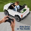 Best Choice Products Licensed Ford F-150 Lightning Truck Kids 24V 2-Seater Electric Ride On Car Toy w/ 132lb Weight Capacity, Parent Control - White view 4
