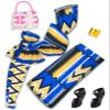 Koolorez Aisha Outfit - Complete Baby Doll Clothes and Accessories - Lovely Baby Doll Outfits for Celebrating Diversity - Babydoll Clothes for Inclusive Play view 1