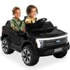 Best Choice Products Licensed Ford F-150 Lightning Truck Kids 24V 2-Seater Electric Ride On Car Toy w/ 132lb Weight Capacity, Parent Control - Black view 1