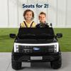Best Choice Products Licensed Ford F-150 Lightning Truck Kids 24V 2-Seater Electric Ride On Car Toy w/ 132lb Weight Capacity, Parent Control - Black view 3