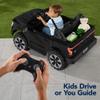 Best Choice Products Licensed Ford F-150 Lightning Truck Kids 24V 2-Seater Electric Ride On Car Toy w/ 132lb Weight Capacity, Parent Control - Black view 4