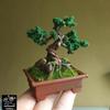 Morezmore M00107 1.5oz Faux Moss for Miniature Dollhouse Landscape Settings Forest Conifer Green Diorama Foliage 1.5 oz Fake Artificial Plants QC1 view 4