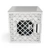 UbeCube CratePlay Storage Kit for Building Blocks, Includes Crate, Topper and Bag, Black Crate, Gray Topper (White Crate - Gray Topper) view 2