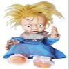 212 Main Kicking Animated Creepy Scary Girl Doll Multicoloured view 1