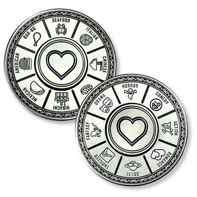 Luck Lab Date Night Decider - Velvet Storage Bag Spinner