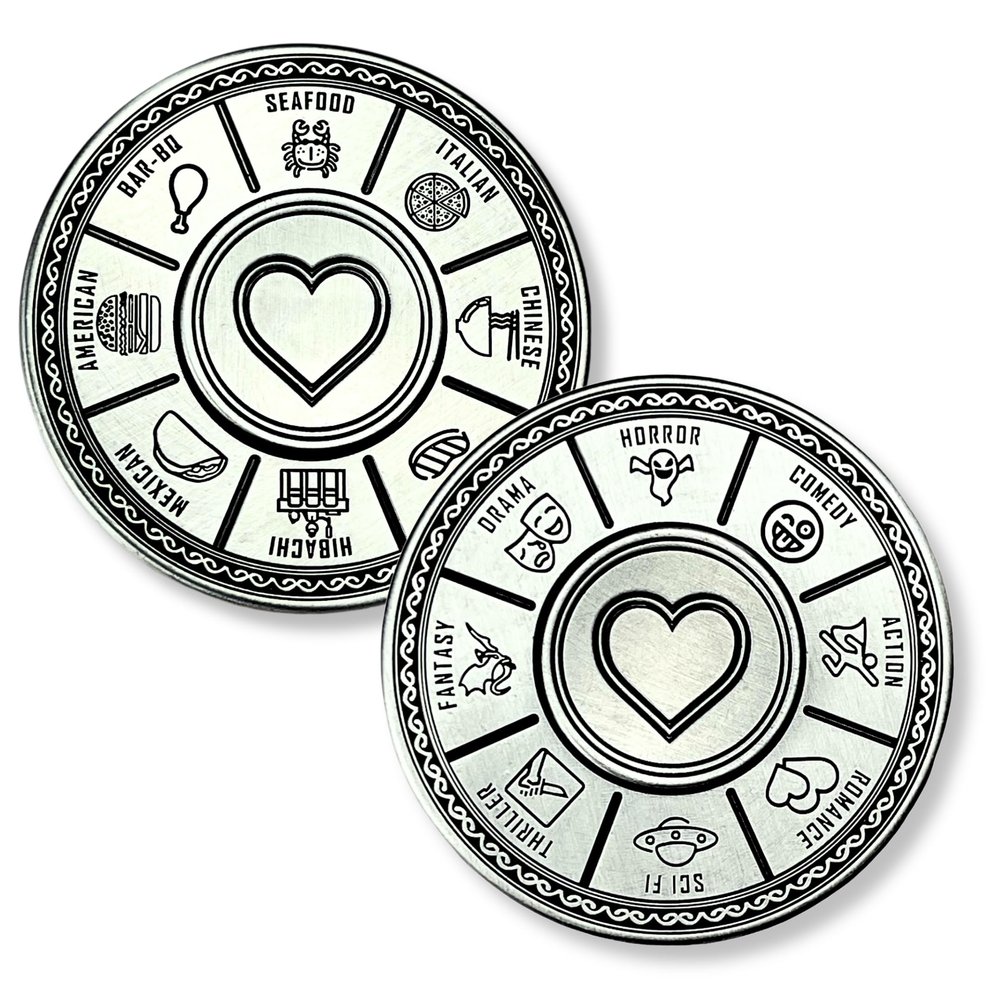 Luck Lab Date Night Decider - Velvet Storage Bag Spinner