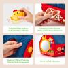 hahaland Baby Surprise Barn with Stuffed Farm Animals and Musical Crab view 3