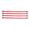 1/7 1/8 1/10 Suspension Negative Pressure Shock Absorber Limit Band Straps Protective Rope for Axial RC Car Parts(Red) view 1