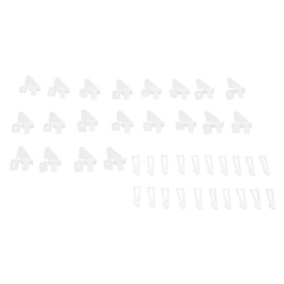 RC Airplane Foam Fixed Wing Aircraft Control Horns Clevis Kit Plug Type Rudder Angle 20 Sets DIY Parts
