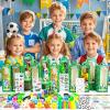 158Pcs Soccer Party Favors for Kids Boys, 12 Guests Goodie Bag Fillers with Rotatable Finger Stress Toys Whistles Bracelet Keychain Sticker for Birthday Party, Classroom Rewards & Return Gifts view 2