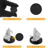 100PCS Miniature Bases with 120PCS Adhesive, 25mm 32mm 40mm Mix Black Round Plastic Model Bases for Gaming Miniatures or Wargames Boardgaming Table Games view 3