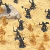 CoudarTitie 200 Pieces Toy Soldiers for Creative Play - Suitable for All Ages, Gold Black view 4