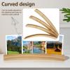 4Pcs Playing Card Holder, Curved Playing Card Rack Holder, Playing Card Organizer Holder, Playing Card Display Rack, Playing Card Tray Rack Organizer for Card Game view 3