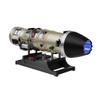 YounggDiy 1/10 Scale F135 Fighter Turbofan Engine, DIY Metal Mechanical Assembly Electric Turbofan Engine Small Bypass Ratio Twin Rotor Engine Model for Adults (600+PCS) view 2