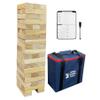 JacJoe All Pro Giant Tumble Tower Game, Outdoor Games for Kids and Adults, Wood Blocks Tower Yard Game (Large-1.87FT) view 1