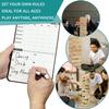 JacJoe All Pro Giant Tumble Tower Game, Outdoor Games for Kids and Adults, Wood Blocks Tower Yard Game (Large-1.87FT) view 4