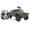 wheelfun HG 1/10 RC 4 * 4 U.S. Military Vehicle P408 RC Racing Car 30KM/H 2Speed 160A ESC 550 Motor 16CH Radio(Army Green) view 1