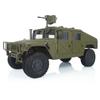 wheelfun HG 1/10 RC 4 * 4 U.S. Military Vehicle P408 RC Racing Car 30KM/H 2Speed 160A ESC 550 Motor 16CH Radio(Army Green) view 3