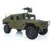 wheelfun HG 1/10 RC 4 * 4 U.S. Military Vehicle P408 RC Racing Car 30KM/H 2Speed 160A ESC 550 Motor 16CH Radio(Army Green) view 4