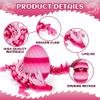 4PCS 3D Printed Dragon Eggs with Dragon Inside, Mini Mystery Dragon Egg Articulated Crystal Dragon Fidget Toy, Surprise 3D Printed Animals Toy Set (4-Piece Set-E) view 3