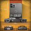 URFunModel KM3299 1/32 RC Drift Car with LED Headlights, 2.4G Remote Control Sports Car Remote Control Drift Car for Adults, Drift RC Racing Car Electric 4WD Mini RC Car Gift -RTR view 3