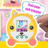 FIOPAZ Cute Silicone Case for Punirunes Virtual Pet, Protective Skin Case Cover Compatible with Punirunes Interactive Digital Pet with Lanyard (Yellow Dog) view 4