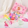 24 Pack Valentines Day Gift Cards, Butter Cloud Clear Galaxy Slime, Stress Relief Fidget Toy for Kids Valentine Party Favors, Classroom Exchange Prizes, Valentines Greeting Cards view 3