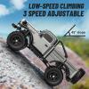 Kodbiby RC Pickup Truck, C8813 Dodge Pickup, 1:18 Scale All Terrain Remote Control Crawler, 2.4 GHz 4WD Off-Road Rock Car with Alloy Frame, Shock Absorber, 45Climbing Gifts for Teens Beginners view 3