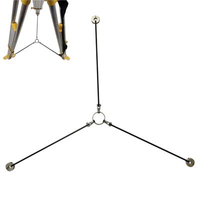ZHANGGH Stabilizer Floor Guide Tripod Floor Guide Star Foldable Surveying Tripod Prism Pole for Total Station