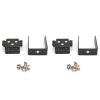 2pcs Multifunction Servo Motor Brackets RC Servo Mounts Steering Head Mount Kit for Robot Accessories view 1